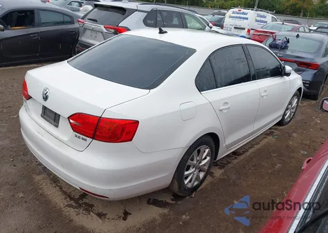 2013 Volkswagen Jetta Se из США, поврежденный, VIN 3VWDP7AJ3DM422874